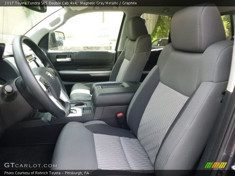 Magnetic Gray Metallic / Graphite 2017 Toyota Tundra SR5 Double Cab 4x4