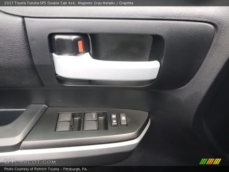 Magnetic Gray Metallic / Graphite 2017 Toyota Tundra SR5 Double Cab 4x4