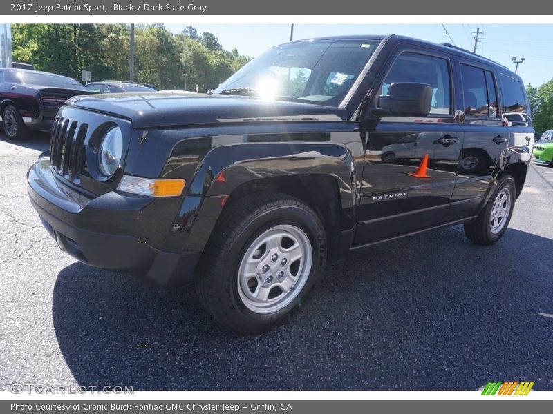 Black / Dark Slate Gray 2017 Jeep Patriot Sport