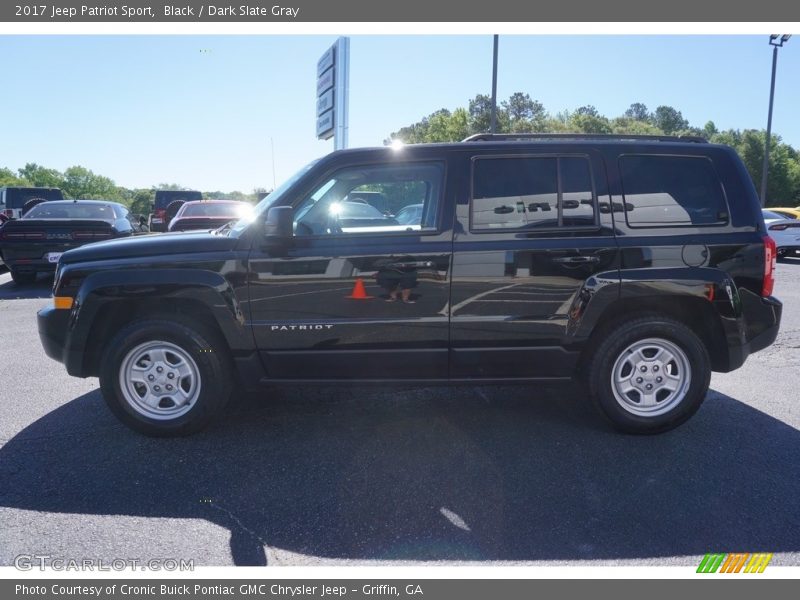 Black / Dark Slate Gray 2017 Jeep Patriot Sport