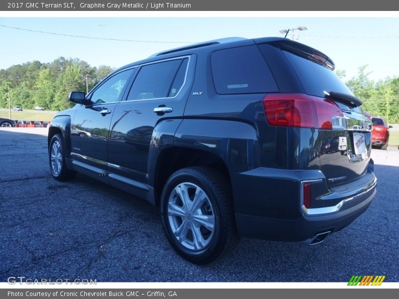 Graphite Gray Metallic / Light Titanium 2017 GMC Terrain SLT