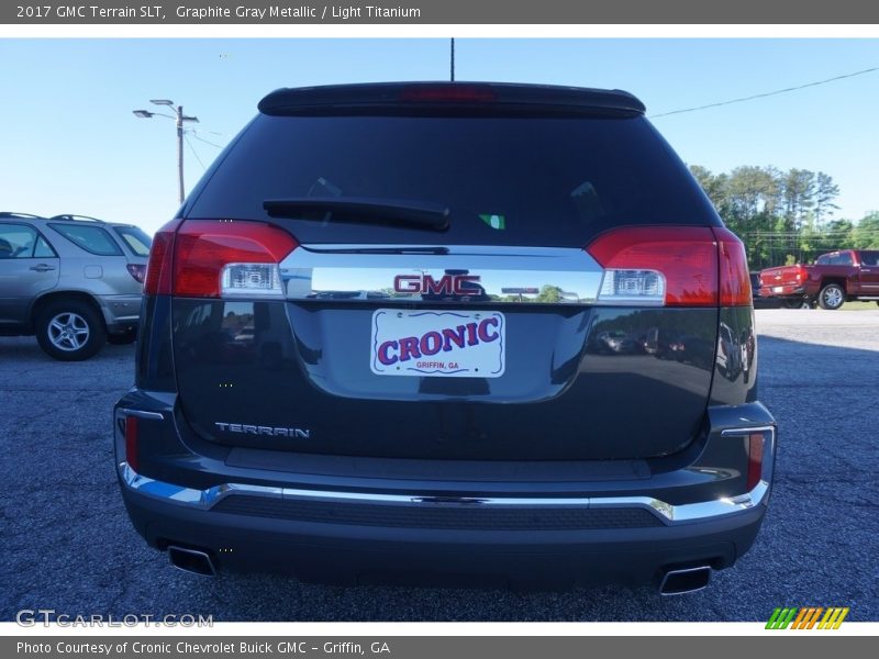 Graphite Gray Metallic / Light Titanium 2017 GMC Terrain SLT