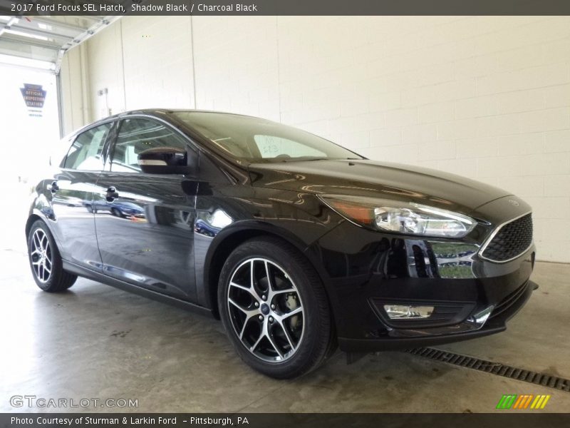 Shadow Black / Charcoal Black 2017 Ford Focus SEL Hatch