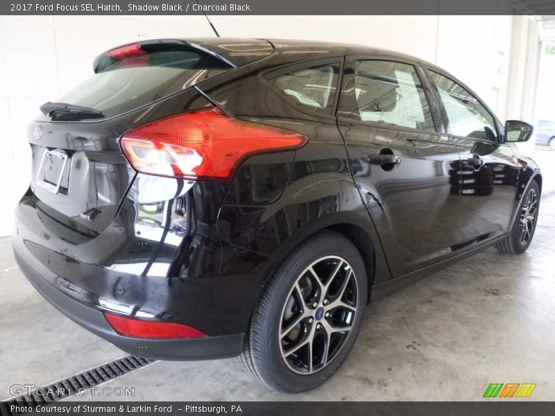 Shadow Black / Charcoal Black 2017 Ford Focus SEL Hatch