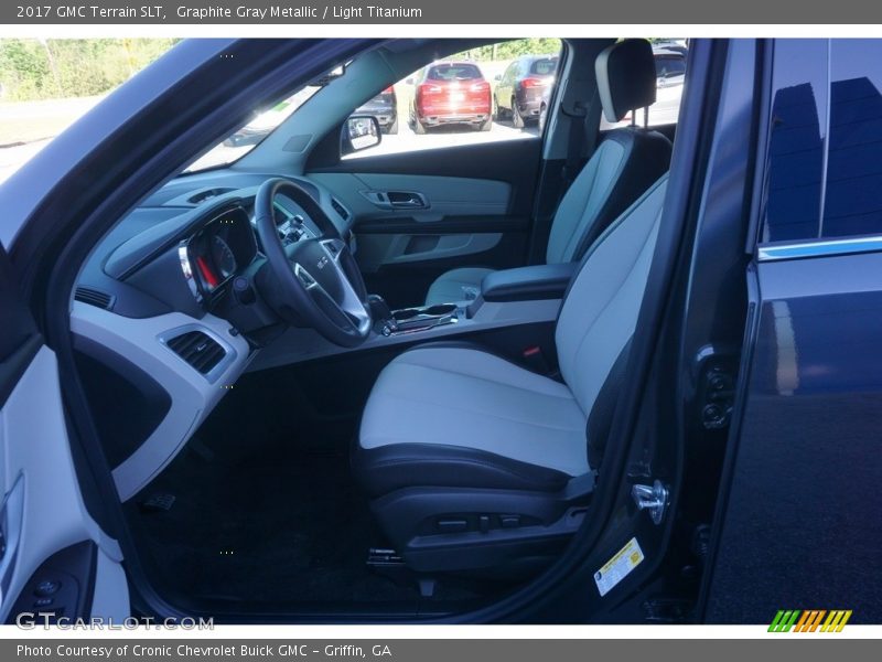 Graphite Gray Metallic / Light Titanium 2017 GMC Terrain SLT