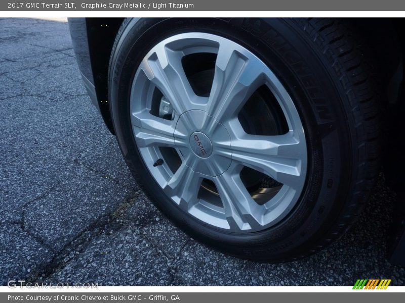 Graphite Gray Metallic / Light Titanium 2017 GMC Terrain SLT