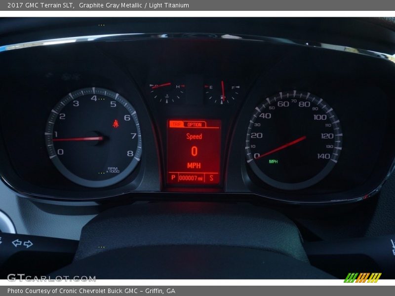 Graphite Gray Metallic / Light Titanium 2017 GMC Terrain SLT