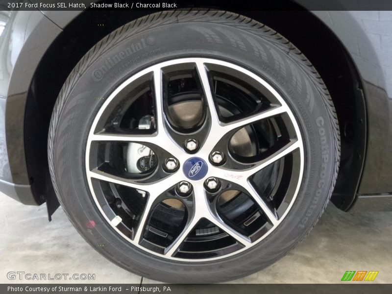 Shadow Black / Charcoal Black 2017 Ford Focus SEL Hatch