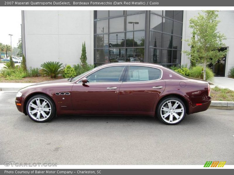  2007 Quattroporte DuoSelect Bordeaux Pontevecchio (Dark Red Metallic)