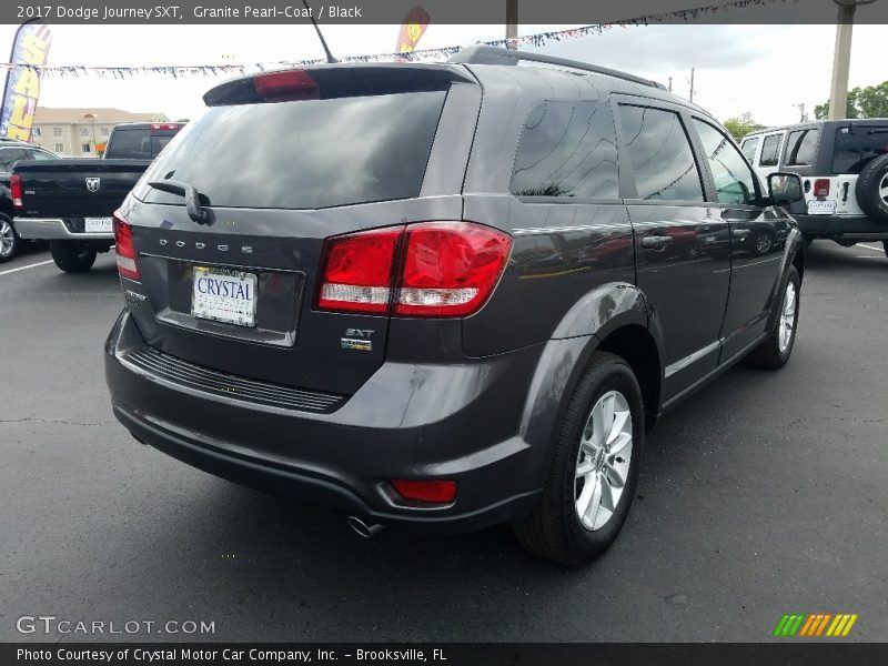 Granite Pearl-Coat / Black 2017 Dodge Journey SXT
