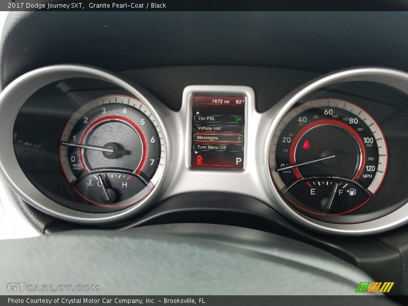 Granite Pearl-Coat / Black 2017 Dodge Journey SXT