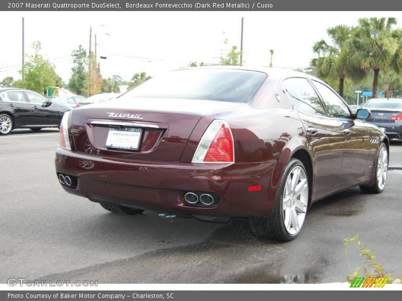 2007 Quattroporte DuoSelect Bordeaux Pontevecchio (Dark Red Metallic)