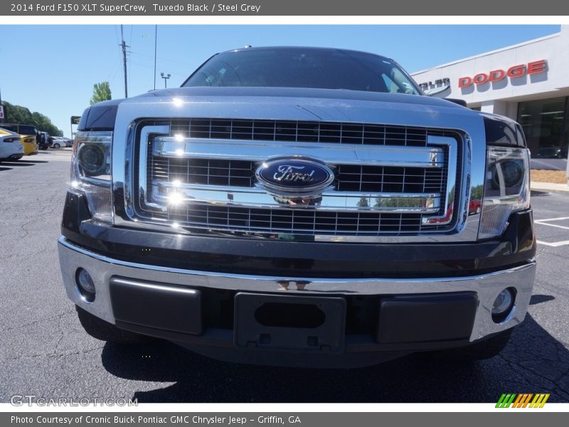 Tuxedo Black / Steel Grey 2014 Ford F150 XLT SuperCrew