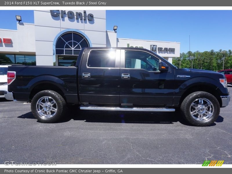 Tuxedo Black / Steel Grey 2014 Ford F150 XLT SuperCrew