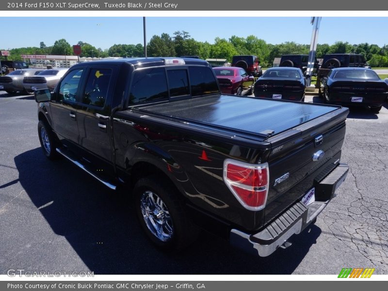 Tuxedo Black / Steel Grey 2014 Ford F150 XLT SuperCrew