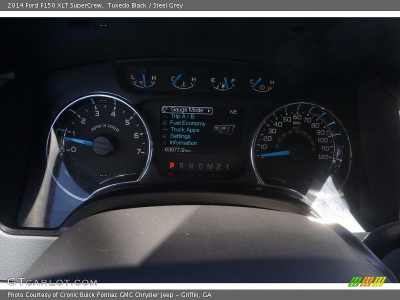 Tuxedo Black / Steel Grey 2014 Ford F150 XLT SuperCrew