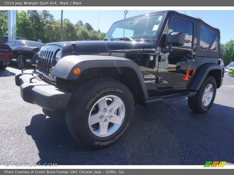 Black / Black 2014 Jeep Wrangler Sport 4x4