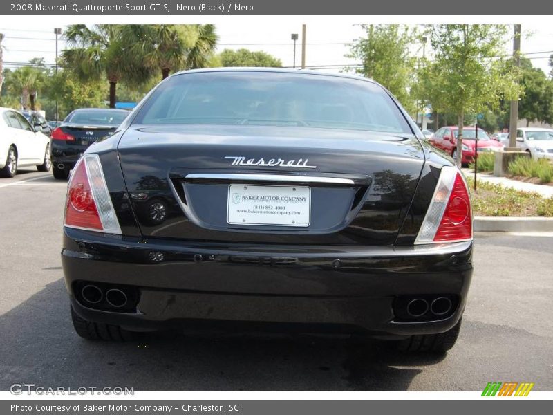 Nero (Black) / Nero 2008 Maserati Quattroporte Sport GT S