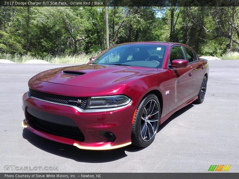 Octane Red / Black 2017 Dodge Charger R/T Scat Pack