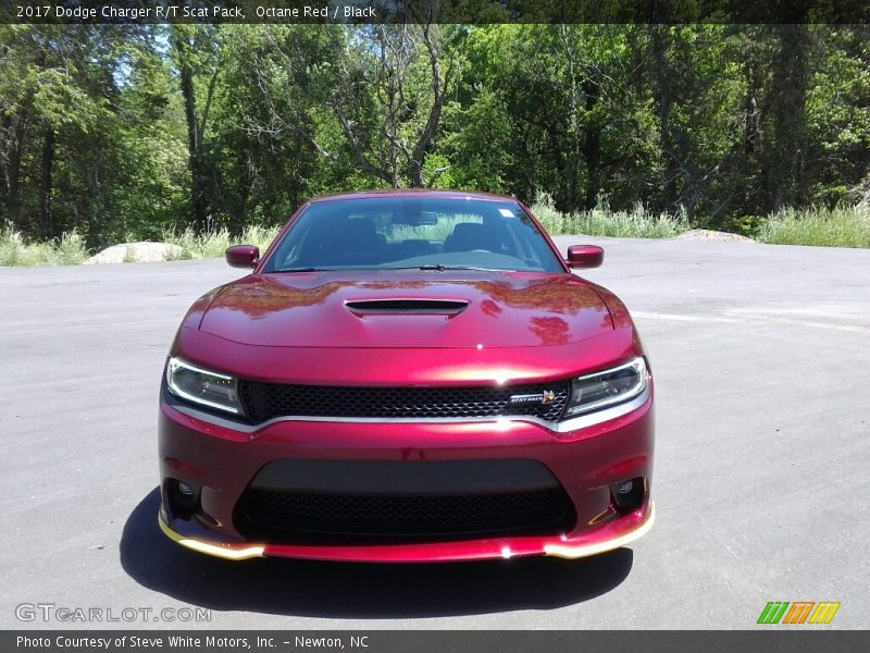 Octane Red / Black 2017 Dodge Charger R/T Scat Pack