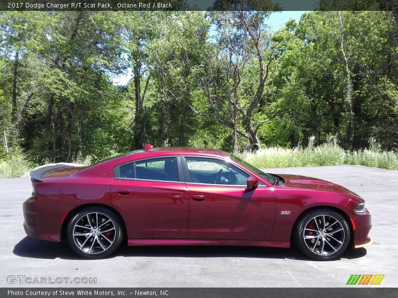 Octane Red / Black 2017 Dodge Charger R/T Scat Pack