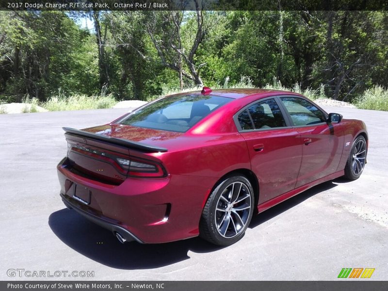 Octane Red / Black 2017 Dodge Charger R/T Scat Pack
