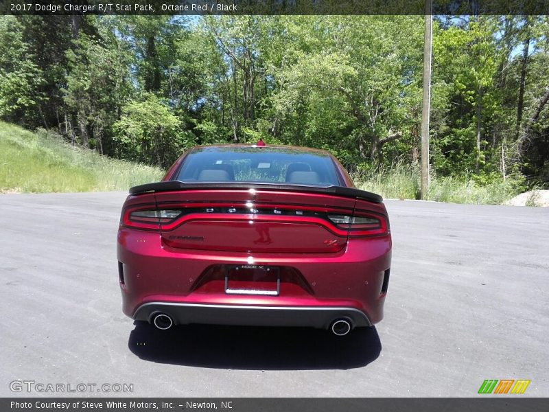 Octane Red / Black 2017 Dodge Charger R/T Scat Pack