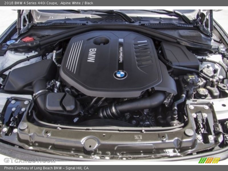 2018 4 Series 440i Coupe Engine - 3.0 Liter DI TwinPower Turbocharged DOHC 24-Valve VVT Inline 6 Cylinder