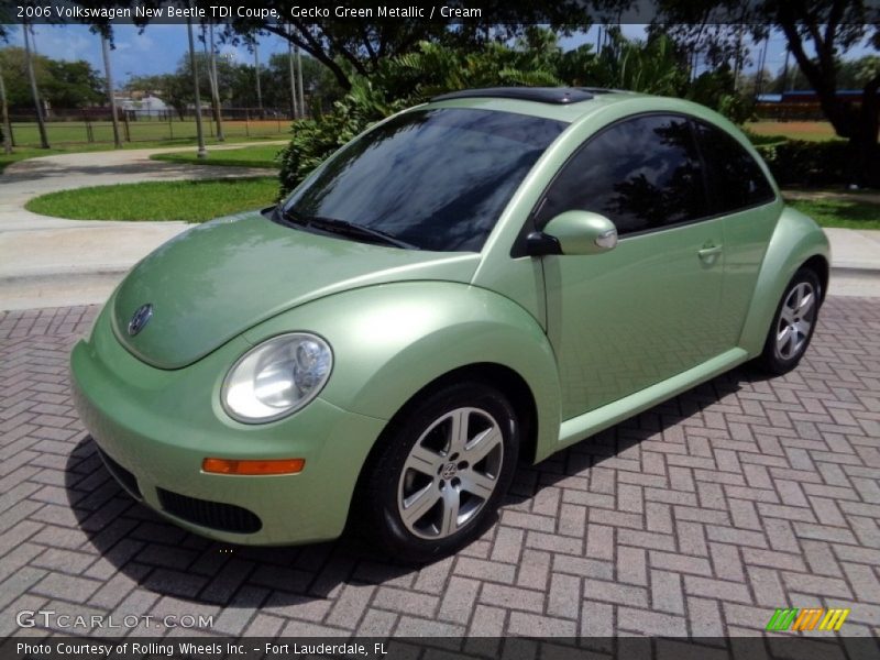 Front 3/4 View of 2006 New Beetle TDI Coupe