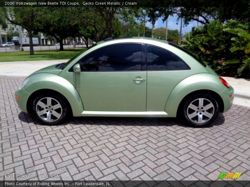  2006 New Beetle TDI Coupe Gecko Green Metallic