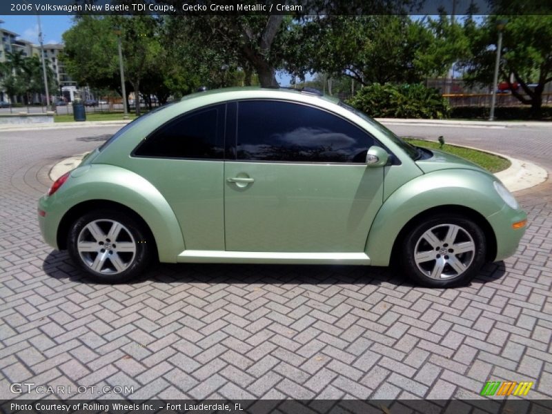  2006 New Beetle TDI Coupe Gecko Green Metallic