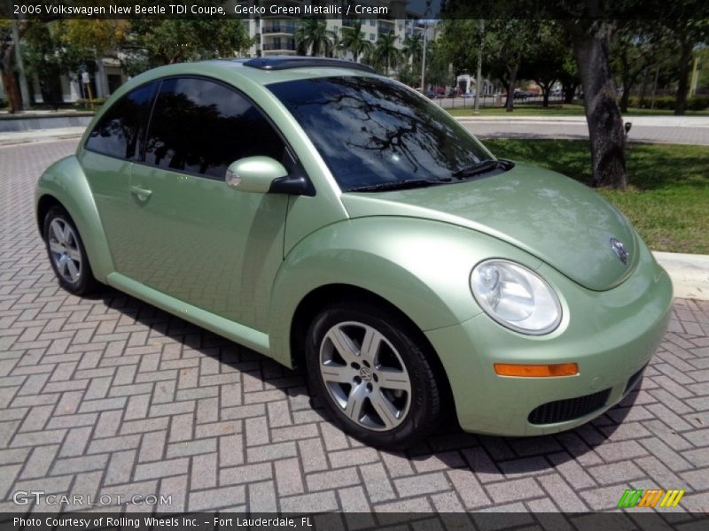 Front 3/4 View of 2006 New Beetle TDI Coupe