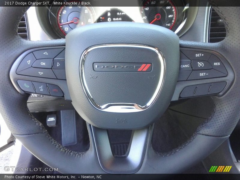 White Knuckle / Black 2017 Dodge Charger SXT