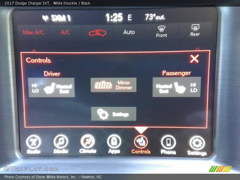 White Knuckle / Black 2017 Dodge Charger SXT