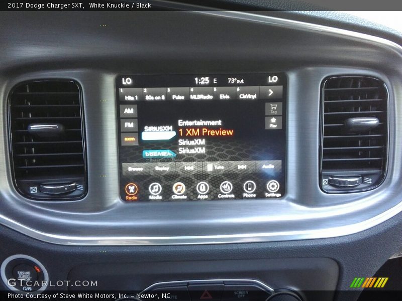 White Knuckle / Black 2017 Dodge Charger SXT