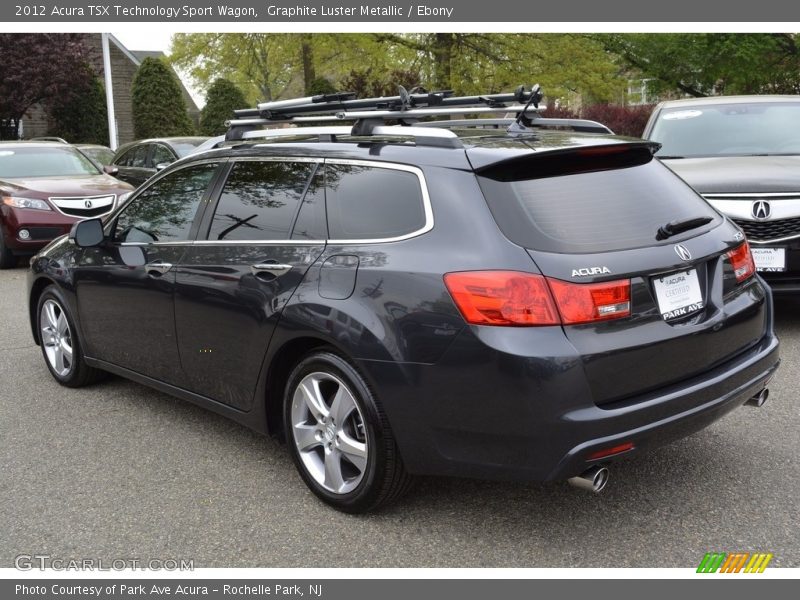 Graphite Luster Metallic / Ebony 2012 Acura TSX Technology Sport Wagon