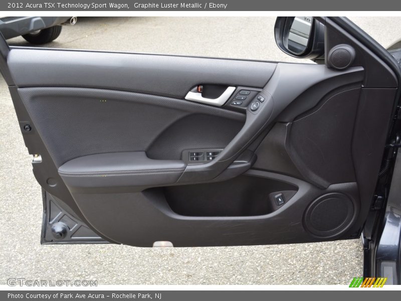 Graphite Luster Metallic / Ebony 2012 Acura TSX Technology Sport Wagon