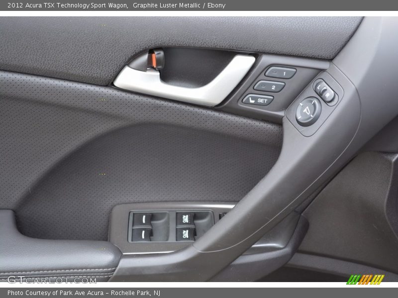 Graphite Luster Metallic / Ebony 2012 Acura TSX Technology Sport Wagon