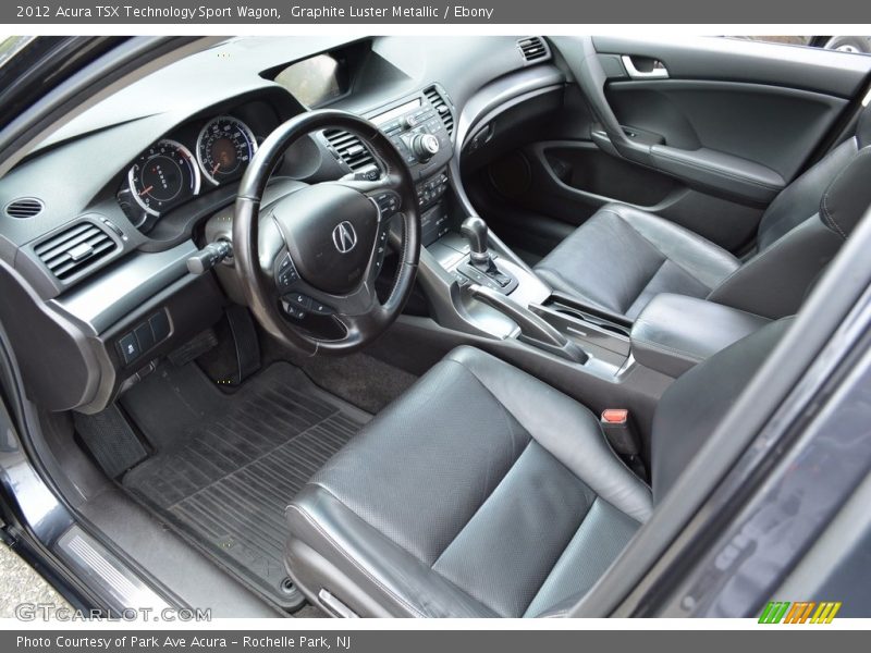 Graphite Luster Metallic / Ebony 2012 Acura TSX Technology Sport Wagon