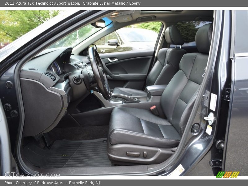 Graphite Luster Metallic / Ebony 2012 Acura TSX Technology Sport Wagon