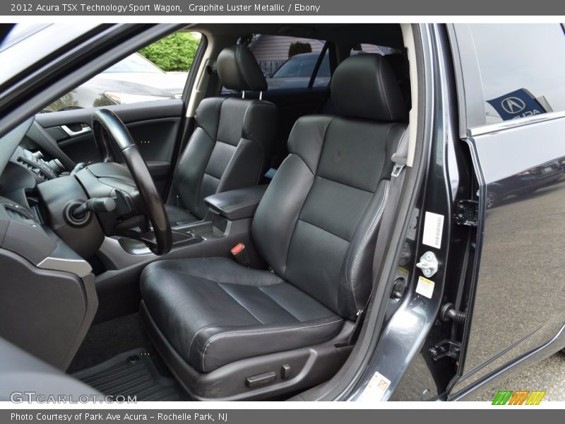 Graphite Luster Metallic / Ebony 2012 Acura TSX Technology Sport Wagon