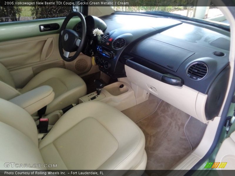  2006 New Beetle TDI Coupe Cream Interior