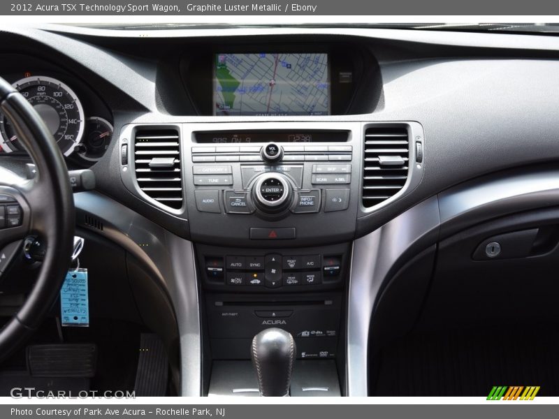 Graphite Luster Metallic / Ebony 2012 Acura TSX Technology Sport Wagon