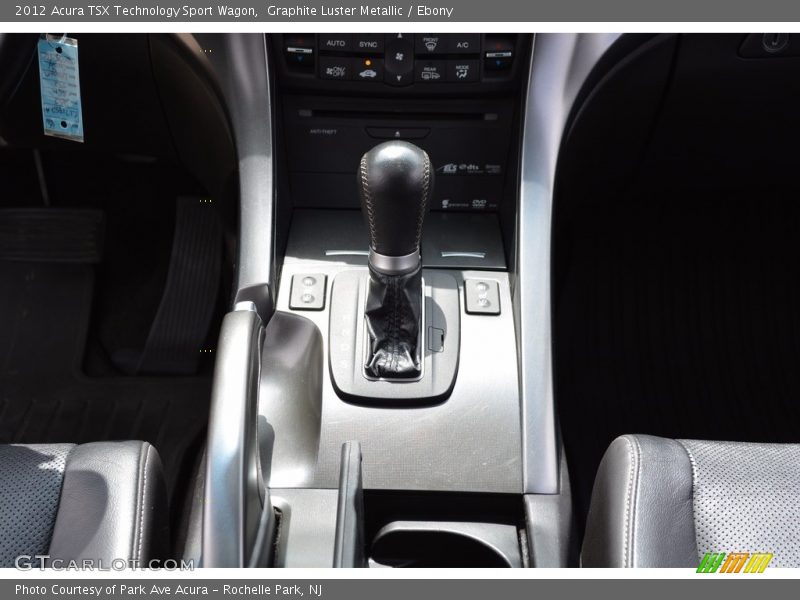 Graphite Luster Metallic / Ebony 2012 Acura TSX Technology Sport Wagon