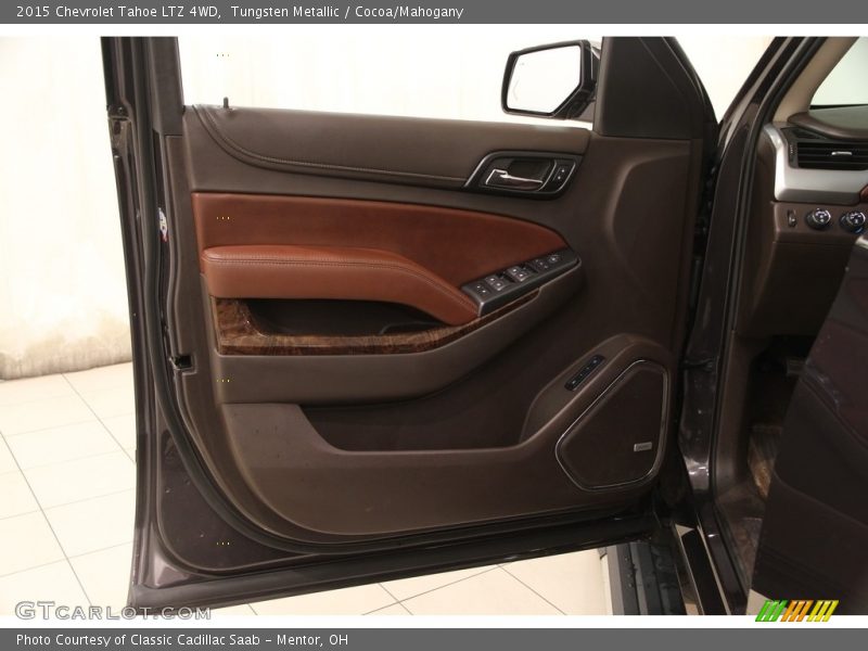 Tungsten Metallic / Cocoa/Mahogany 2015 Chevrolet Tahoe LTZ 4WD