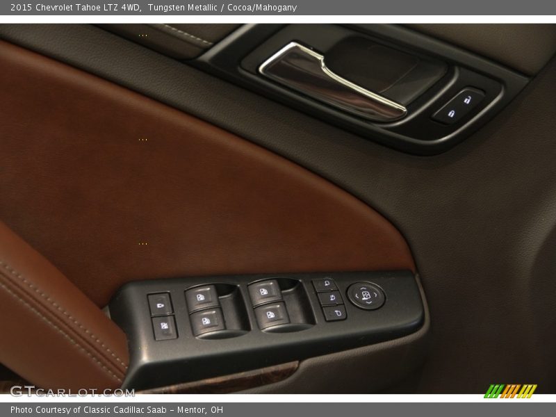 Tungsten Metallic / Cocoa/Mahogany 2015 Chevrolet Tahoe LTZ 4WD