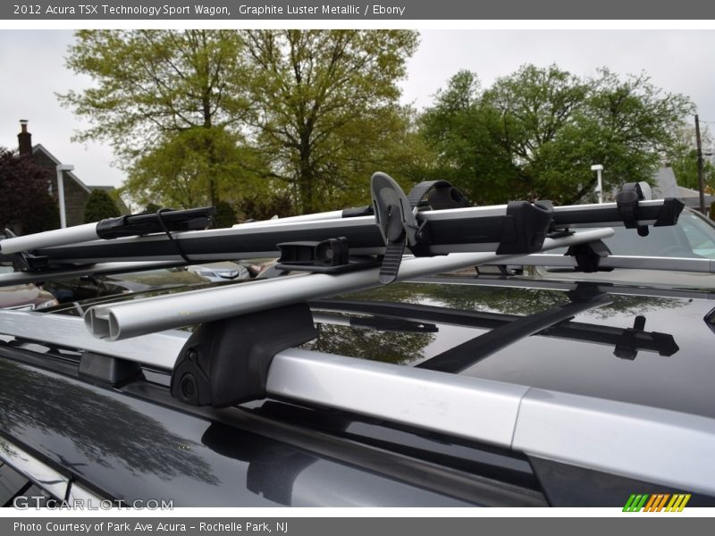 Graphite Luster Metallic / Ebony 2012 Acura TSX Technology Sport Wagon
