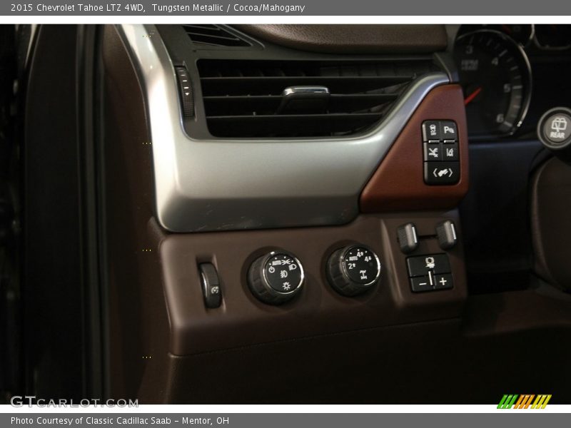 Tungsten Metallic / Cocoa/Mahogany 2015 Chevrolet Tahoe LTZ 4WD