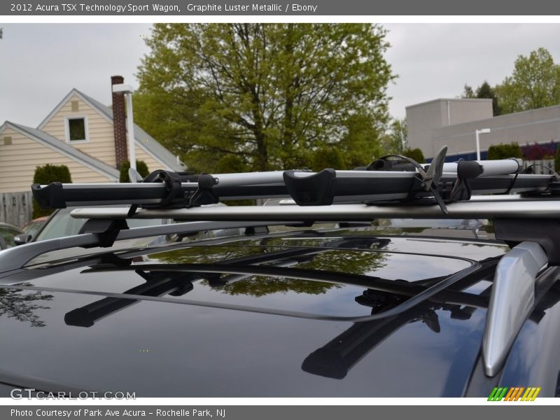 Graphite Luster Metallic / Ebony 2012 Acura TSX Technology Sport Wagon