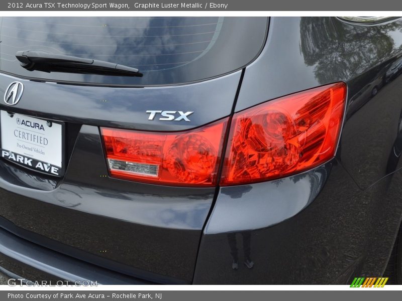 Graphite Luster Metallic / Ebony 2012 Acura TSX Technology Sport Wagon